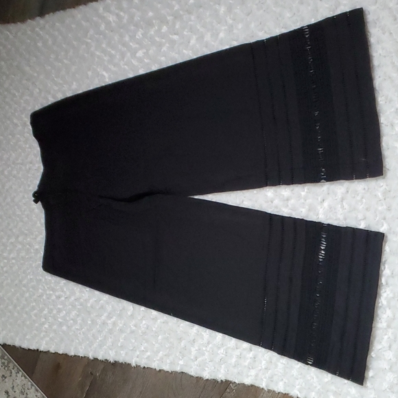 VITAMIN A Black Gold Coast Voile Malia Pant Cover-up ~ NWT - Picture 4 of 16